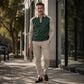 🍁New Fall Collection-Men's Casual Color-Block Long Sleeve Shirt
