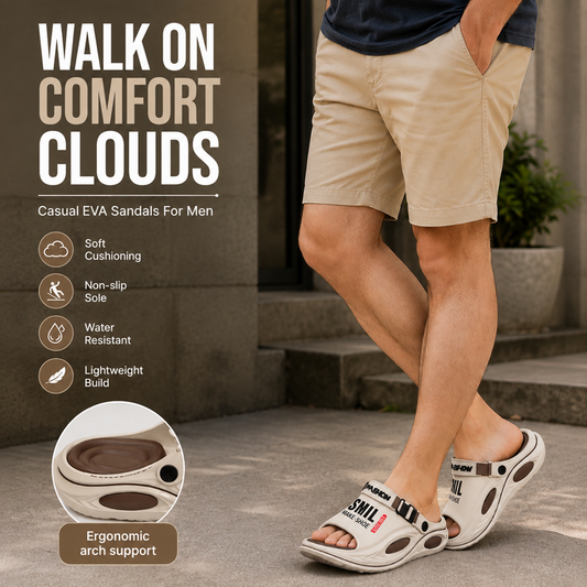 ✨ Men's Summer Lightweight Non-Slip Sandals– Comfortable Everyday Casual Footwear For Easy All-Day Wear 👣