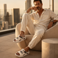 ✨ Men's Summer Lightweight Non-Slip Sandals– Comfortable Everyday Casual Footwear For Easy All-Day Wear 👣