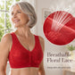 ⏰Last Day Sale 54% Off💃Front Closure Wire-Free Bra for Elderly Women Seamless Vest Style Plus Size