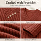 ✨ Women's Ribbed Knit V-Neck Top – Elegant Button Detail For A Chic Everyday Look🤍