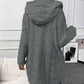 ✨ Women's Hooded Button Down Jacket– Casual Lightweight Outer Layer For Effortless Everyday Style🤍
