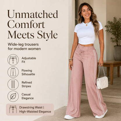 ⏰Last Day Sale 54% Off 💃 Women's Wide-Leg Drawstring Pants