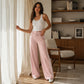 ⏰Last Day Sale 54% Off 💃 Women's Wide-Leg Drawstring Pants