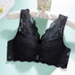 🌸 Women's Wire-Free Front Closure Lace Bra – Comfort, Support & Effortless Elegance