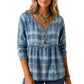 ✨ Women's Loose Fit V-Neck Casual Blouse – Effortless Style for Everyday Comfort