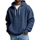 ✨ Men's Knit Quarter-Zip Hoodie Sweatshirt – Classic Comfort With a Modern Edge