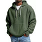 ✨ Men's Knit Quarter-Zip Hoodie Sweatshirt – Classic Comfort With a Modern Edge