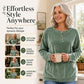🧸Women's Golden Velvet Sweatshirt – Luxe Comfort for Effortless Autumn Style