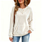 🧸Women's Golden Velvet Sweatshirt – Luxe Comfort for Effortless Autumn Style
