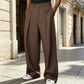 👖 Men's Straight Leg Wrinkle Resistant Pants – Smart Style Without the Fuss