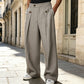 👖 Men's Straight Leg Wrinkle Resistant Pants – Smart Style Without the Fuss
