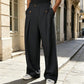👖 Men's Straight Leg Wrinkle Resistant Pants – Smart Style Without the Fuss