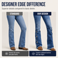 ⏰Last Day Sale 50% Off💃Women High Waisted Distressed Flare Jeans