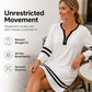 👗Women's Casual Striped Half-Zip Long Sleeve Dress – Effortless Style Meets Everyday Comfort