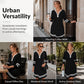 👗Women's Casual Striped Half-Zip Long Sleeve Dress – Effortless Style Meets Everyday Comfort