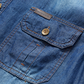 💙 Men's Casual Denim Short Sleeve Shirt – Classic Denim, Easy Everyday Style