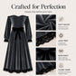 ✨ Women’s Off-Shoulder Velvet Midi Dress – Elegant Style Meets Luxe Comfort