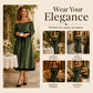 ✨ Women’s Off-Shoulder Velvet Midi Dress – Elegant Style Meets Luxe Comfort