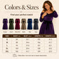 ✨ Women’s Off-Shoulder Velvet Midi Dress – Elegant Style Meets Luxe Comfort