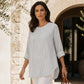 👚Women's Casual Striped Long Sleeve Top – Effortless Style for Everyday Comfort