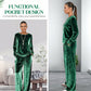 ✨Women's Velvet Top & Pants 2-Piece Set – Luxurious Comfort Meets Effortless Style