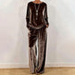 ✨Women's Velvet Top & Pants 2-Piece Set – Luxurious Comfort Meets Effortless Style