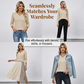 🍁New Fall Collection-Women’s Casual Long Sleeve Knit Top