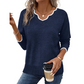 🍁New Fall Collection-Women’s Casual Long Sleeve Knit Top