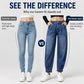 ⏰Last Day Sale 50% Off💃Women's High Waisted Harem Denim Pants