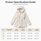 🧸Women’s Plush Hooded Long Sleeve Romper – Cozy Comfort You’ll Want to Live In