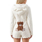 🧸Women’s Plush Hooded Long Sleeve Romper – Cozy Comfort You’ll Want to Live In