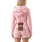 🧸Women’s Plush Hooded Long Sleeve Romper – Cozy Comfort You’ll Want to Live In