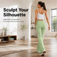 👖 Lifted Flare Yoga Pants – Flattering Shape Meets Everyday Comfort