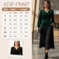 ✨ Women's Velvet Cowl Neck Long Sleeve Top – Soft Luxury Meets Effortless Elegance