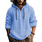 🍂 Men's Casual Long Sleeve Breathable Hooded Shirt – Easy Comfort for Cooler Days
