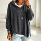 🍂 Women’s Casual Hooded Knit Sweater – Cozy Comfort Meets Effortless Autumn Style