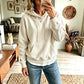 🍂Women's Corduroy Hooded Sweatshirt with Pockets – Cozy Texture Meets Effortless Autumn Style