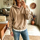 🍂Women's Corduroy Hooded Sweatshirt with Pockets – Cozy Texture Meets Effortless Autumn Style