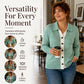 🍂 Women's Striped Knit Cardigan – Cozy Layers & Effortless Autumn Style