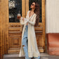 🍂 Women's Crochet Hollow Out Long Cardigan – Effortless Layers for Autumn Style