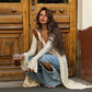 🍂 Women's Crochet Hollow Out Long Cardigan – Effortless Layers for Autumn Style