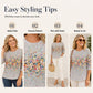 👚🎨Women's Fashion Printed Crew Neck T-Shirt – Easy Style for Everyday Looks