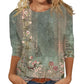 👚🎨Women's Fashion Printed Crew Neck T-Shirt – Easy Style for Everyday Looks
