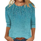 👚🎨Women's Fashion Printed Crew Neck T-Shirt – Easy Style for Everyday Looks
