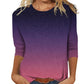 👚🎨Women's Fashion Printed Crew Neck T-Shirt – Easy Style for Everyday Looks