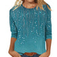 👚🎨Women's Fashion Printed Crew Neck T-Shirt – Easy Style for Everyday Looks
