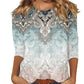 👚🎨Women's Fashion Printed Crew Neck T-Shirt – Easy Style for Everyday Looks