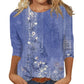 👚🎨Women's Fashion Printed Crew Neck T-Shirt – Easy Style for Everyday Looks