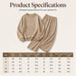 🐆 Women's Leopard Print Sweatshirt & Wide-Leg Pants Set– Bold Style Meets Cozy Comfort